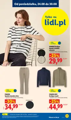 Lidl - gazetka promocyjna Katalog od poniedziałku 24.08 do niedzieli 30.08 - strona 21