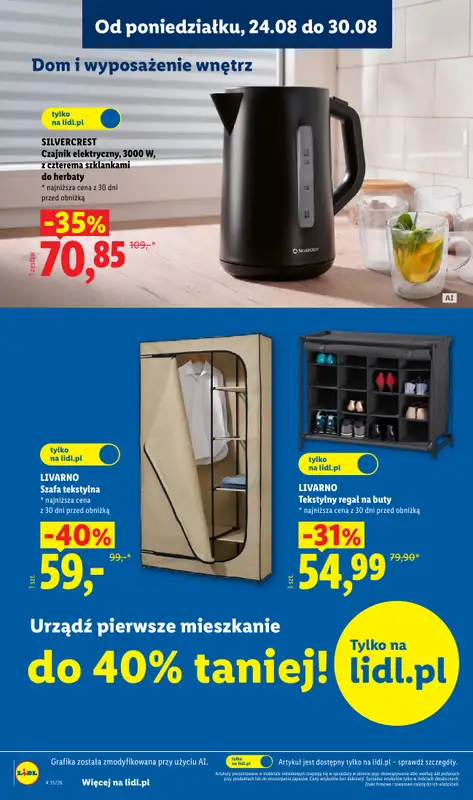 Lidl - gazetka promocyjna Katalog od poniedziałku 24.08 do niedzieli 30.08 - strona 28