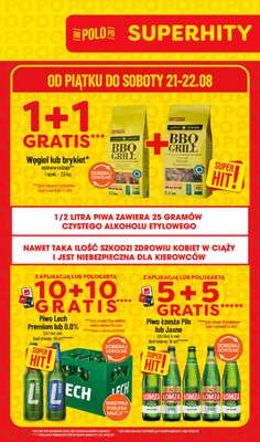POLOmarket - gazetka promocyjna Super hity na weekend od piątku 21.08 do soboty 22.08