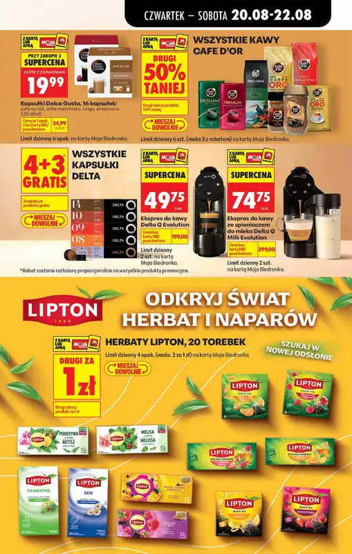 Biedronka - gazetka promocyjna Od czwartku od czwartku 20.08 do środy 26.08 - strona 49
