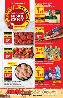 Biedronka - gazetka promocyjna Od czwartku od czwartku 20.08 do środy 26.08