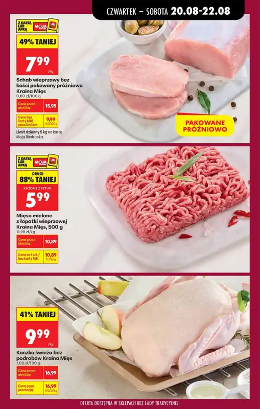 Biedronka - gazetka promocyjna Od czwartku od czwartku 20.08 do środy 26.08 - strona 23