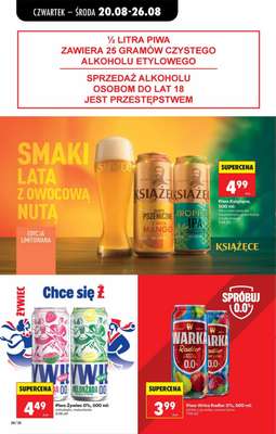 Biedronka - gazetka promocyjna Od czwartku od czwartku 20.08 do środy 26.08 - strona 54