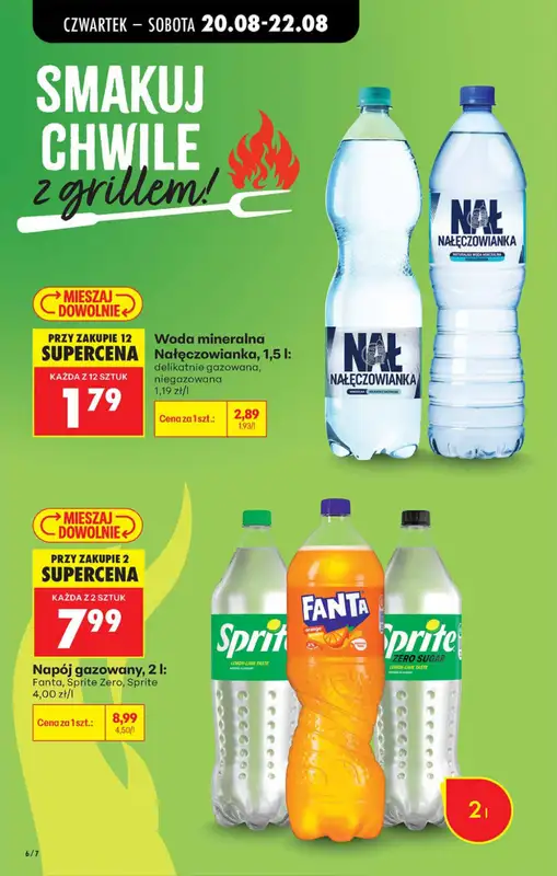Biedronka - gazetka promocyjna Od czwartku od czwartku 20.08 do środy 26.08 - strona 6