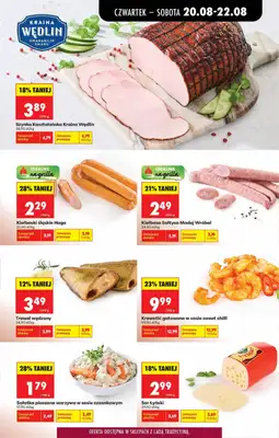 Biedronka - gazetka promocyjna Od czwartku, Z ladą tradycyjną od czwartku 20.08 do środy 26.08 - strona 23