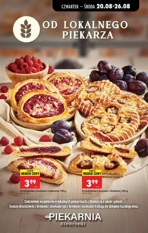 Biedronka - gazetka promocyjna Od czwartku, Z ladą tradycyjną od czwartku 20.08 do środy 26.08 - strona 29