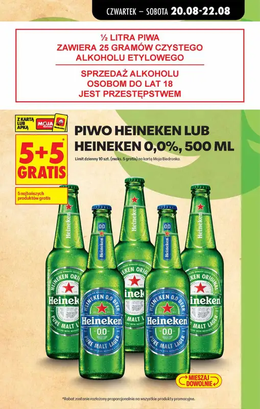 Biedronka - gazetka promocyjna Od czwartku, Z ladą tradycyjną od czwartku 20.08 do środy 26.08 - strona 9