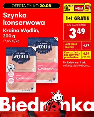 Biedronka - gazetka promocyjna Biedronkowe oszczędności od czwartku od czwartku 20.08 do soboty 22.08 - strona 10