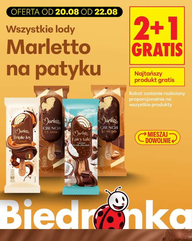 Biedronka - gazetka promocyjna Biedronkowe oszczędności od czwartku od czwartku 20.08 do soboty 22.08 - strona 3
