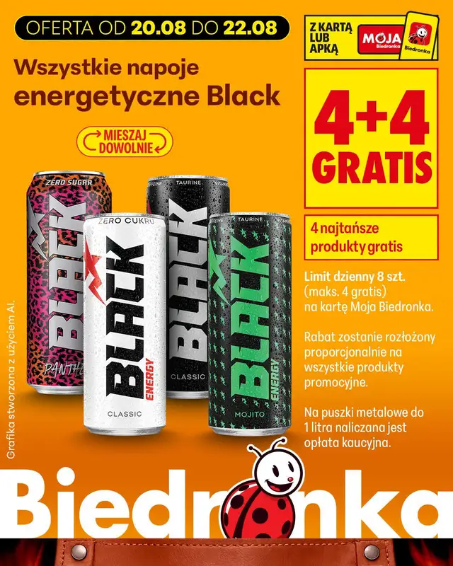 Biedronka - gazetka promocyjna Biedronkowe oszczędności od czwartku od czwartku 20.08 do soboty 22.08 - strona 13