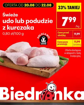 Biedronka - gazetka promocyjna Biedronkowe oszczędności od czwartku od czwartku 20.08 do soboty 22.08 - strona 9