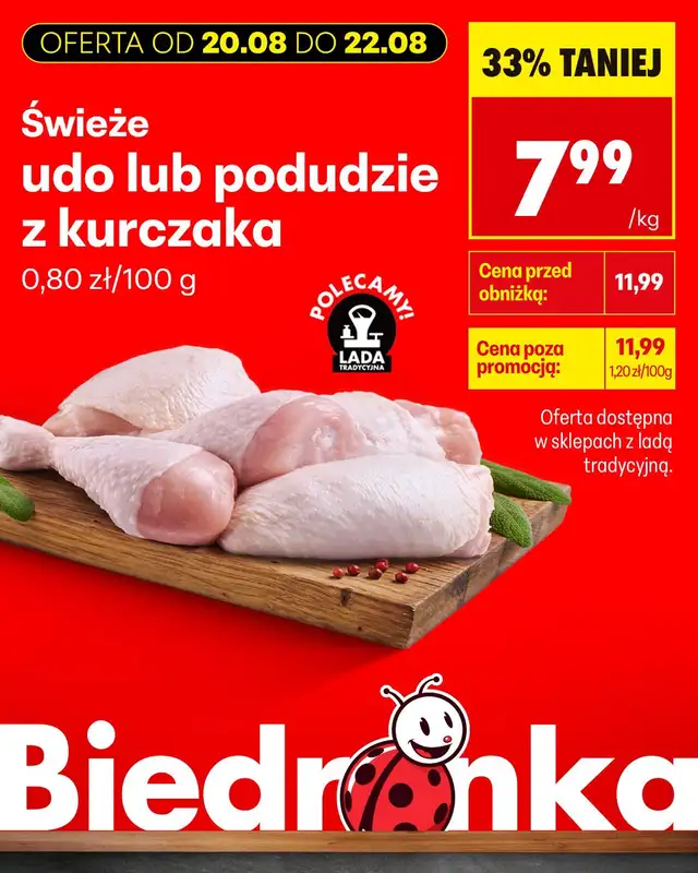 Biedronka - gazetka promocyjna Biedronkowe oszczędności od czwartku od czwartku 20.08 do soboty 22.08 - strona 9