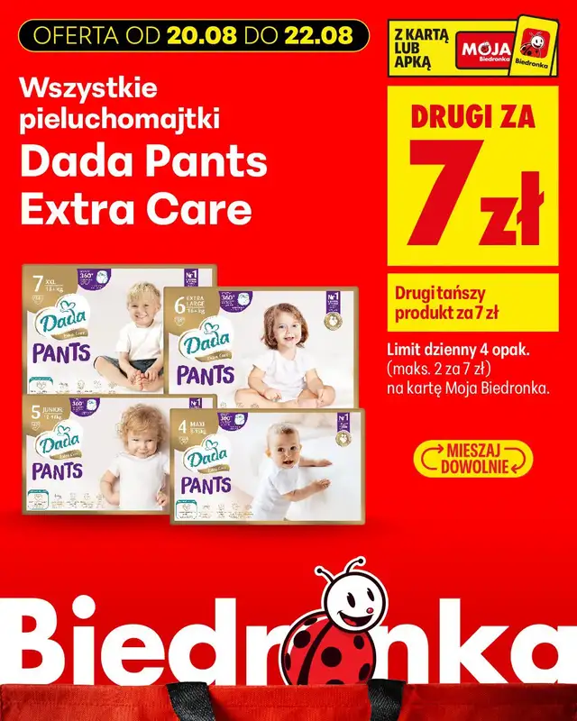 Biedronka - gazetka promocyjna Biedronkowe oszczędności od czwartku od czwartku 20.08 do soboty 22.08 - strona 18