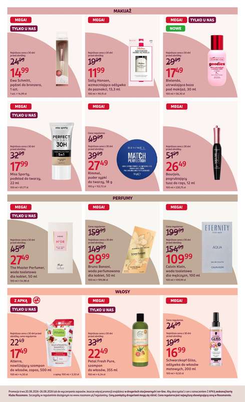 Rossmann - gazetka promocyjna Gazetka od czwartku 20.08 do środy 26.08 - strona 5