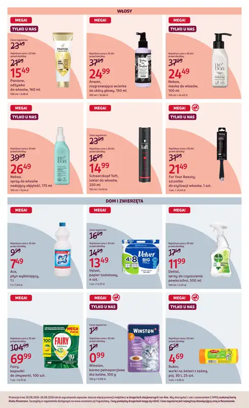 Rossmann - gazetka promocyjna Gazetka od czwartku 20.08 do środy 26.08 - strona 6