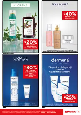 Ziko Dermo - gazetka promocyjna Gazetka od czwartku 27.08 do środy 09.09 - strona 11
