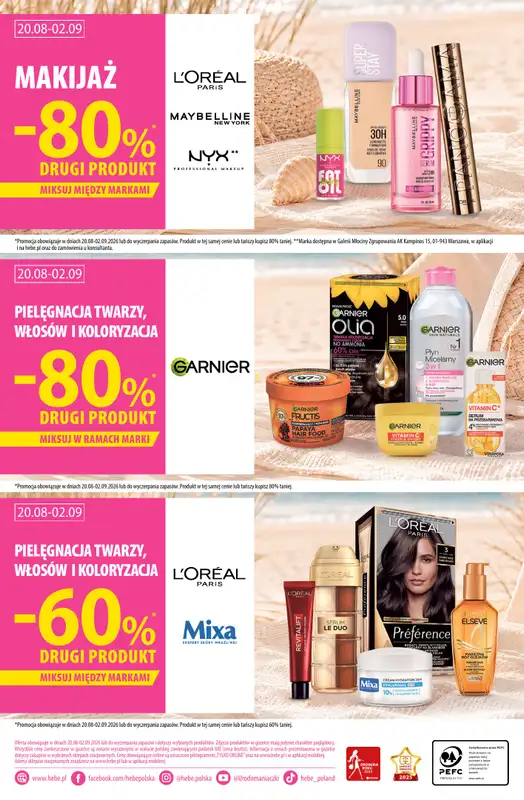 Hebe - gazetka promocyjna Gazetka od czwartku 20.08 do środy 02.09 - strona 22