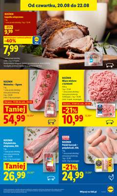 Lidl - gazetka promocyjna Oferta od czwartku od czwartku 20.08 do soboty 22.08 - strona 69