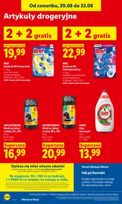 Lidl - gazetka promocyjna Oferta od czwartku od czwartku 20.08 do soboty 22.08 - strona 96