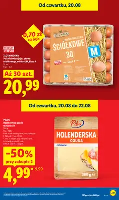 Lidl - gazetka promocyjna Oferta od czwartku od czwartku 20.08 do soboty 22.08 - strona 15