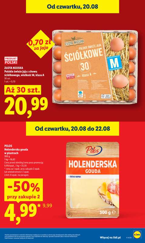 Lidl - gazetka promocyjna Oferta od czwartku od czwartku 20.08 do soboty 22.08 - strona 15
