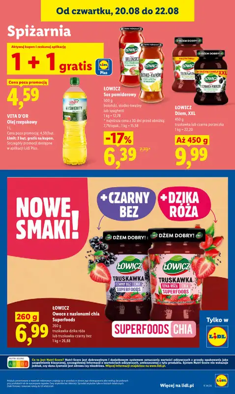 Lidl - gazetka promocyjna Oferta od czwartku od czwartku 20.08 do soboty 22.08 - strona 91