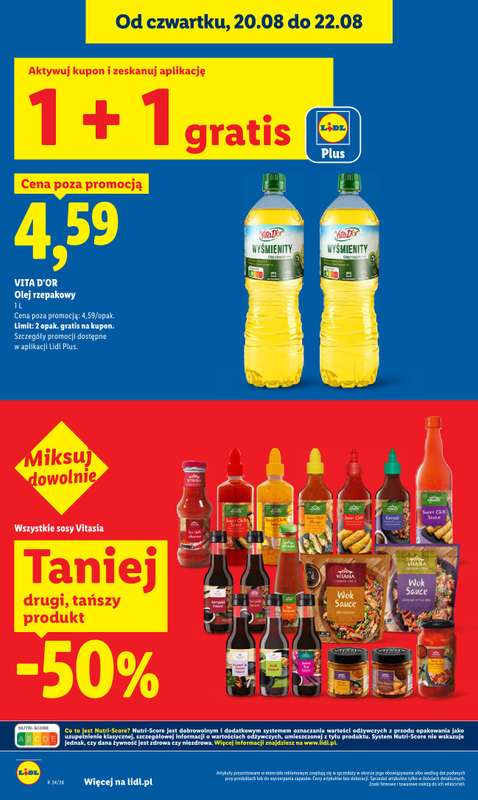 Lidl - gazetka promocyjna Oferta od czwartku od czwartku 20.08 do soboty 22.08 - strona 24