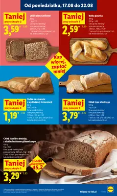 Lidl - gazetka promocyjna Oferta od czwartku od czwartku 20.08 do soboty 22.08 - strona 63