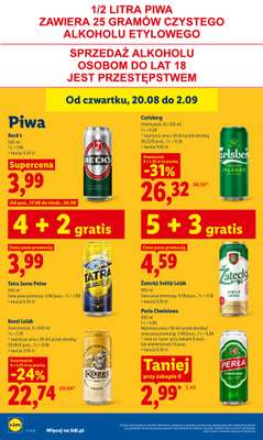 Lidl - gazetka promocyjna Oferta od czwartku od czwartku 20.08 do soboty 22.08 - strona 82