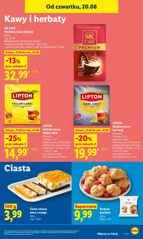 Lidl - gazetka promocyjna Oferta od czwartku od czwartku 20.08 do soboty 22.08 - strona 89