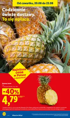 Lidl - gazetka promocyjna Oferta od czwartku od czwartku 20.08 do soboty 22.08 - strona 18