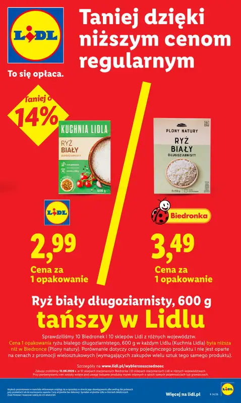 Lidl - gazetka promocyjna Oferta od czwartku od czwartku 20.08 do soboty 22.08 - strona 5