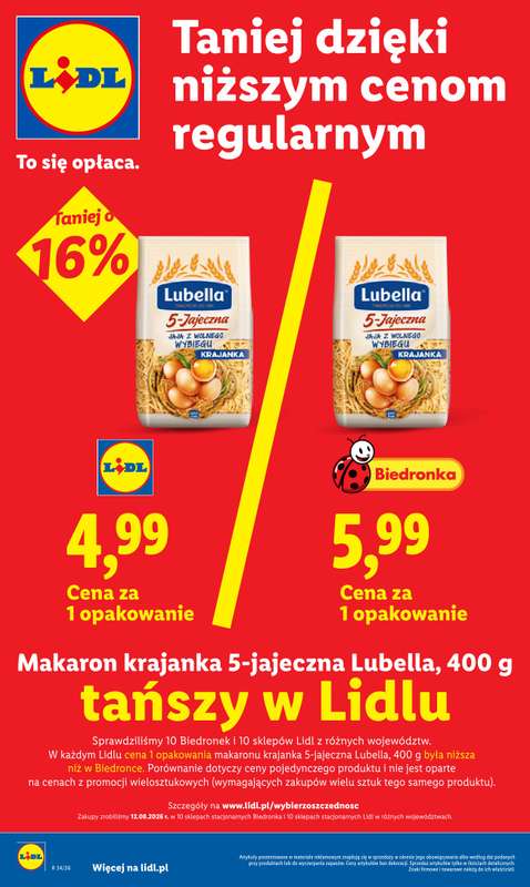 Lidl - gazetka promocyjna Oferta od czwartku od czwartku 20.08 do soboty 22.08 - strona 6