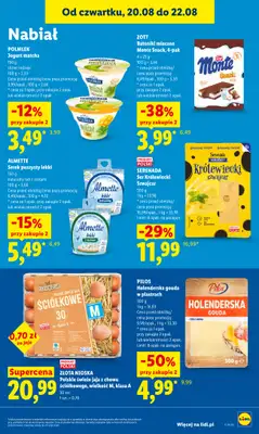 Lidl - gazetka promocyjna Oferta od czwartku od czwartku 20.08 do soboty 22.08 - strona 75
