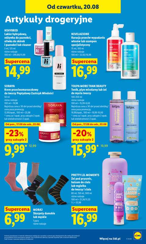 Lidl - gazetka promocyjna Oferta od czwartku od czwartku 20.08 do soboty 22.08 - strona 93