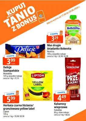 Leclerc - gazetka promocyjna Kupuj tanio z bonus od czwartku 20.08 do piątku 28.08