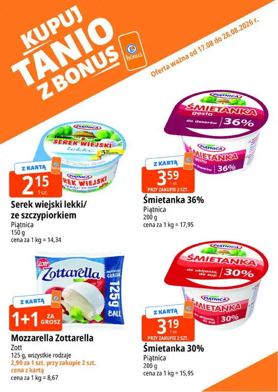 Leclerc - gazetka promocyjna Kupuj tanio z bonus od czwartku 20.08 do piątku 28.08 - strona 11