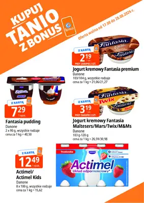 Leclerc - gazetka promocyjna Kupuj tanio z bonus od czwartku 20.08 do piątku 28.08 - strona 10