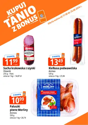 Leclerc - gazetka promocyjna Kupuj tanio z bonus od czwartku 20.08 do piątku 28.08 - strona 7