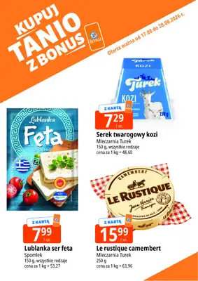 Leclerc - gazetka promocyjna Kupuj tanio z bonus od czwartku 20.08 do piątku 28.08 - strona 14