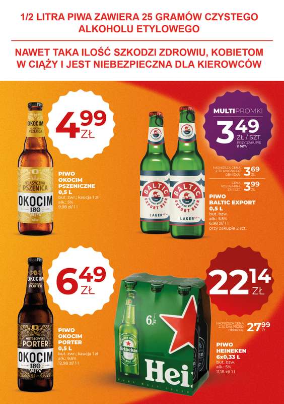 Duży Ben - gazetka promocyjna Gazetka piwna od czwartku 20.08 do środy 02.09 - strona 7
