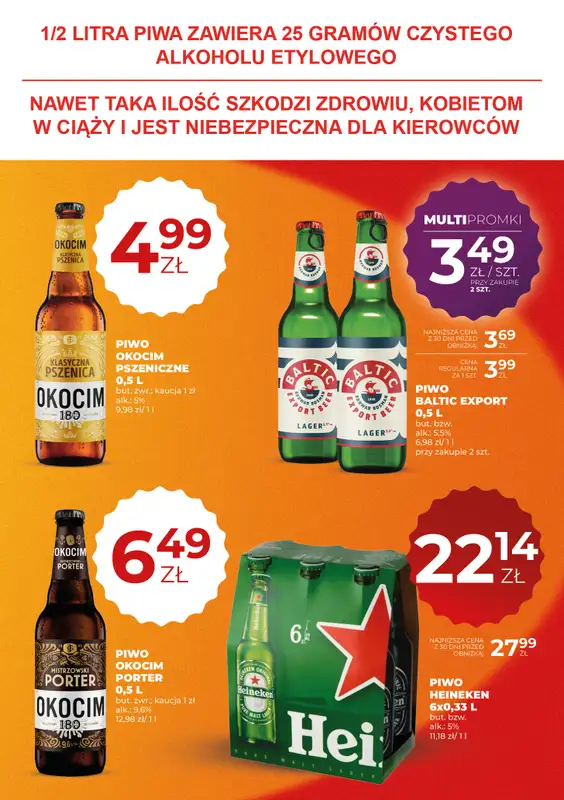 Duży Ben - gazetka promocyjna Gazetka piwna od czwartku 20.08 do środy 02.09 - strona 7