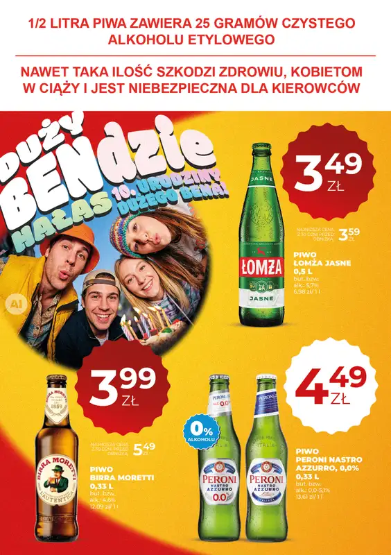 Duży Ben - gazetka promocyjna Gazetka piwna od czwartku 20.08 do środy 02.09 - strona 6