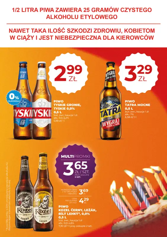 Duży Ben - gazetka promocyjna Gazetka piwna od czwartku 20.08 do środy 02.09 - strona 5