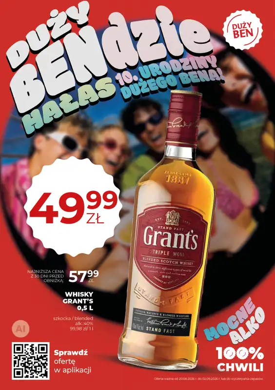 Duży Ben - gazetka promocyjna Gazetka alkoholowa od czwartku 20.08 do środy 02.09 - strona 19