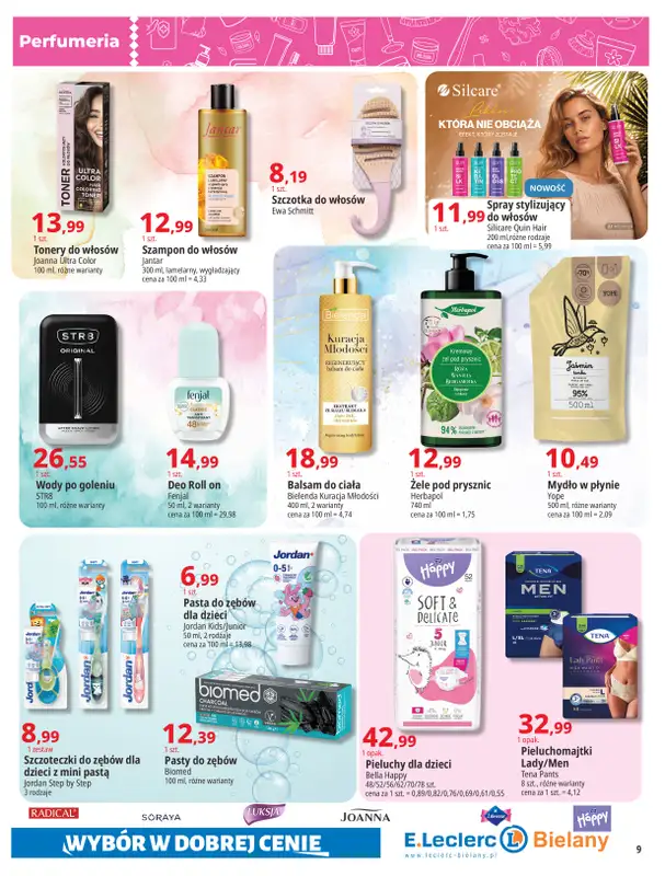 Leclerc - gazetka promocyjna Oferta Bielany | Tanio w E.Leclerc od wtorku 25.08 do soboty 05.09 - strona 9