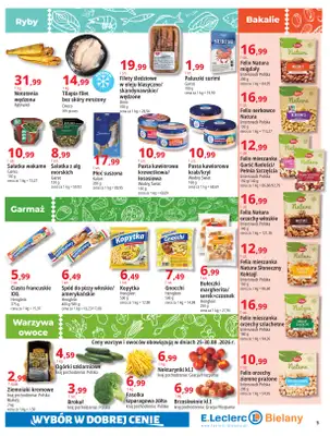 Leclerc - gazetka promocyjna Oferta Bielany | Tanio w E.Leclerc od wtorku 25.08 do soboty 05.09 - strona 5