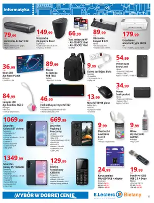Leclerc - gazetka promocyjna Oferta Bielany | Tanio w E.Leclerc od wtorku 25.08 do soboty 05.09 - strona 15