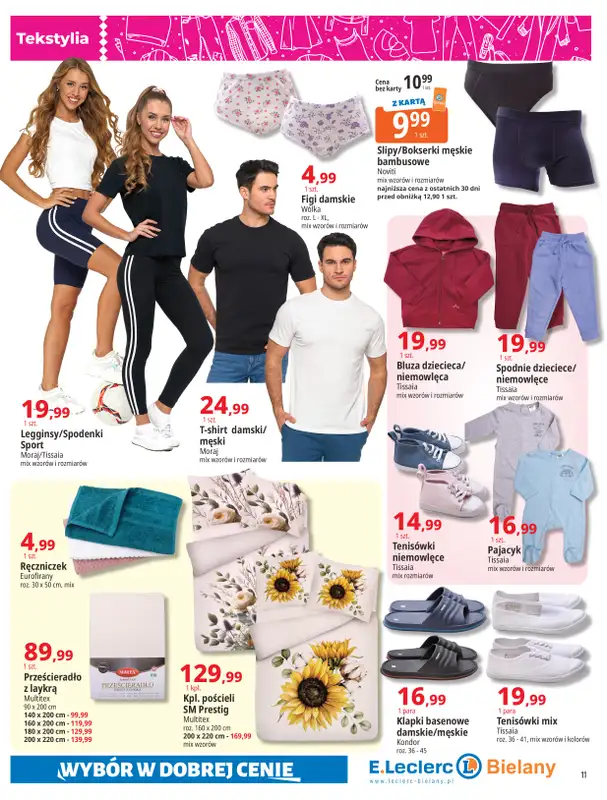 Leclerc - gazetka promocyjna Oferta Bielany | Tanio w E.Leclerc od wtorku 25.08 do soboty 05.09 - strona 11