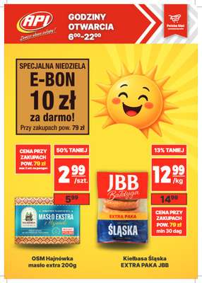 API Market - gazetka promocyjna Gazetka od czwartku 20.08 do wtorku 25.08